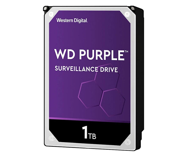 1TB Festplatte SATA-3 Ideal für NVR DVR Recorder RAID Purple Purz